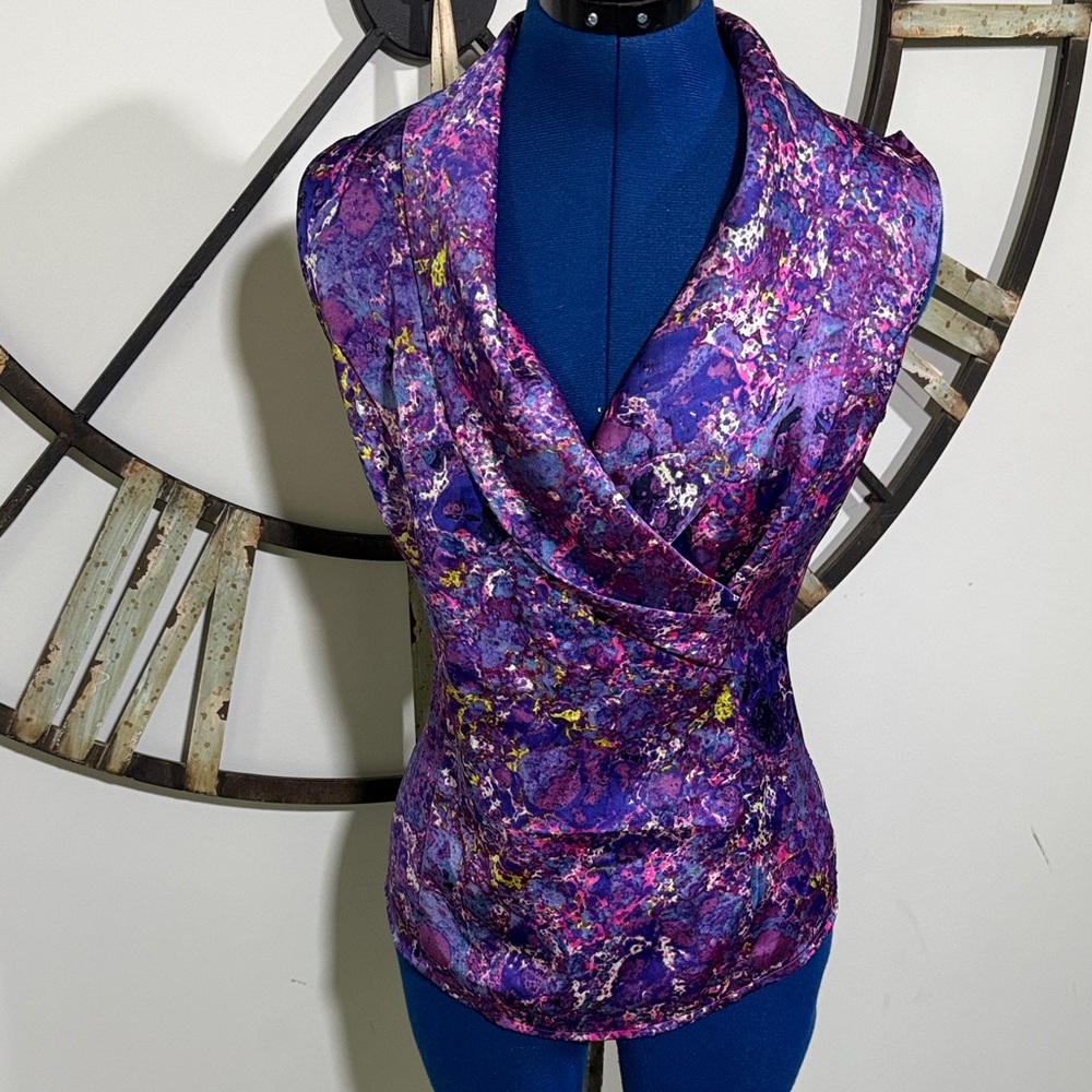 Coldwater Creek Purple Top